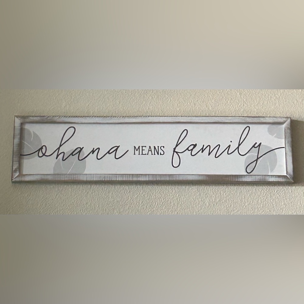 Ohana sign